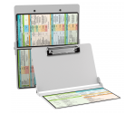 WhiteCoat Clipboard® - White Ovarian/Adnexal Sonography Edition